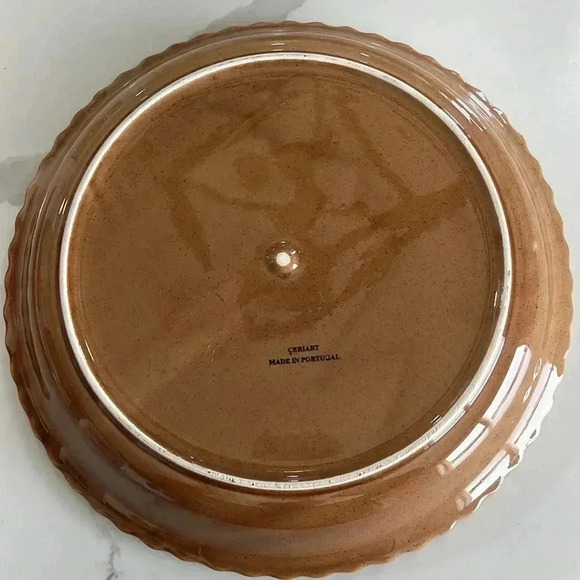 CERIART Apple Pie Ceramic Pie Plate with Lid – Hand-Painted Portugal‎ - Picture 7 of 15